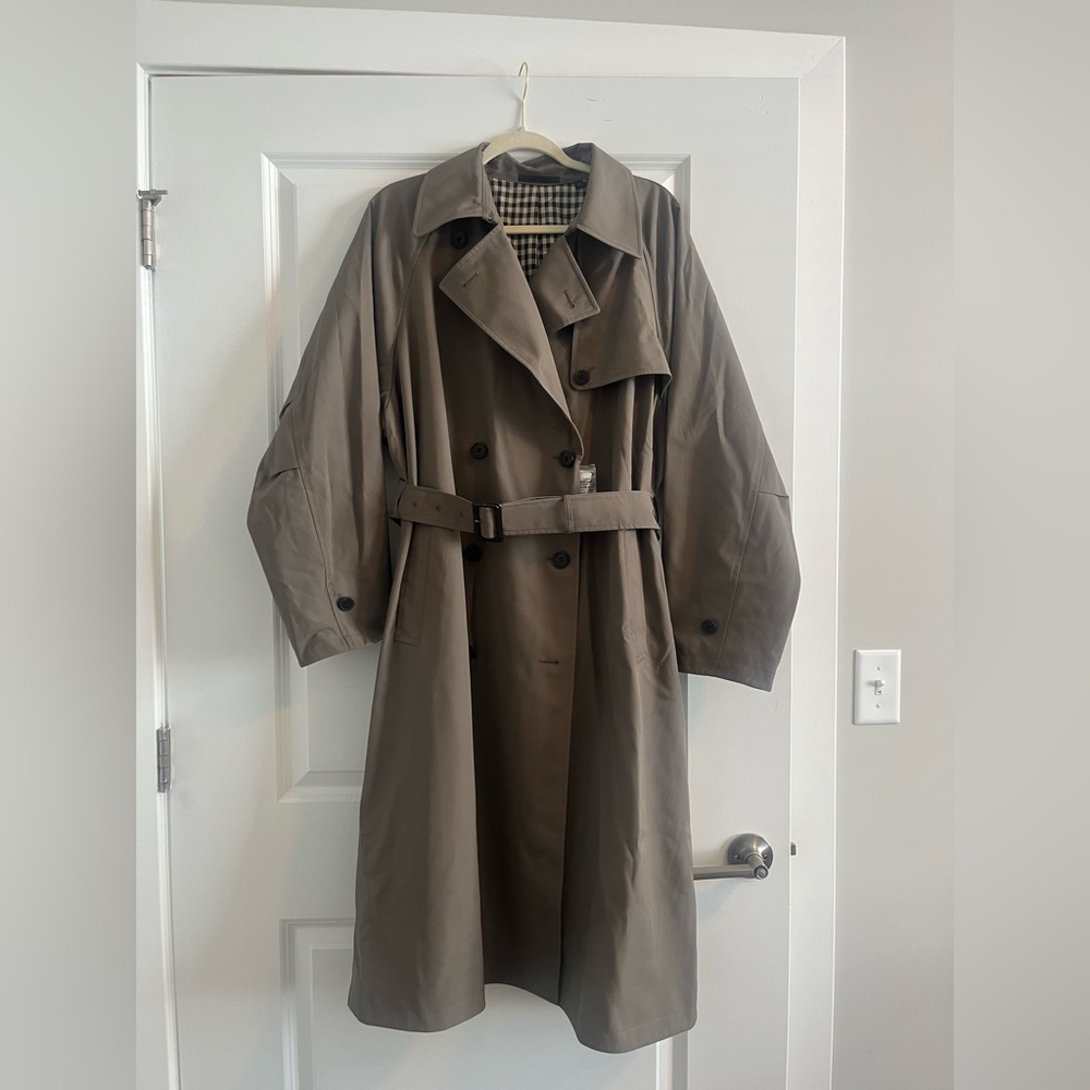 Uniqlo trench coat